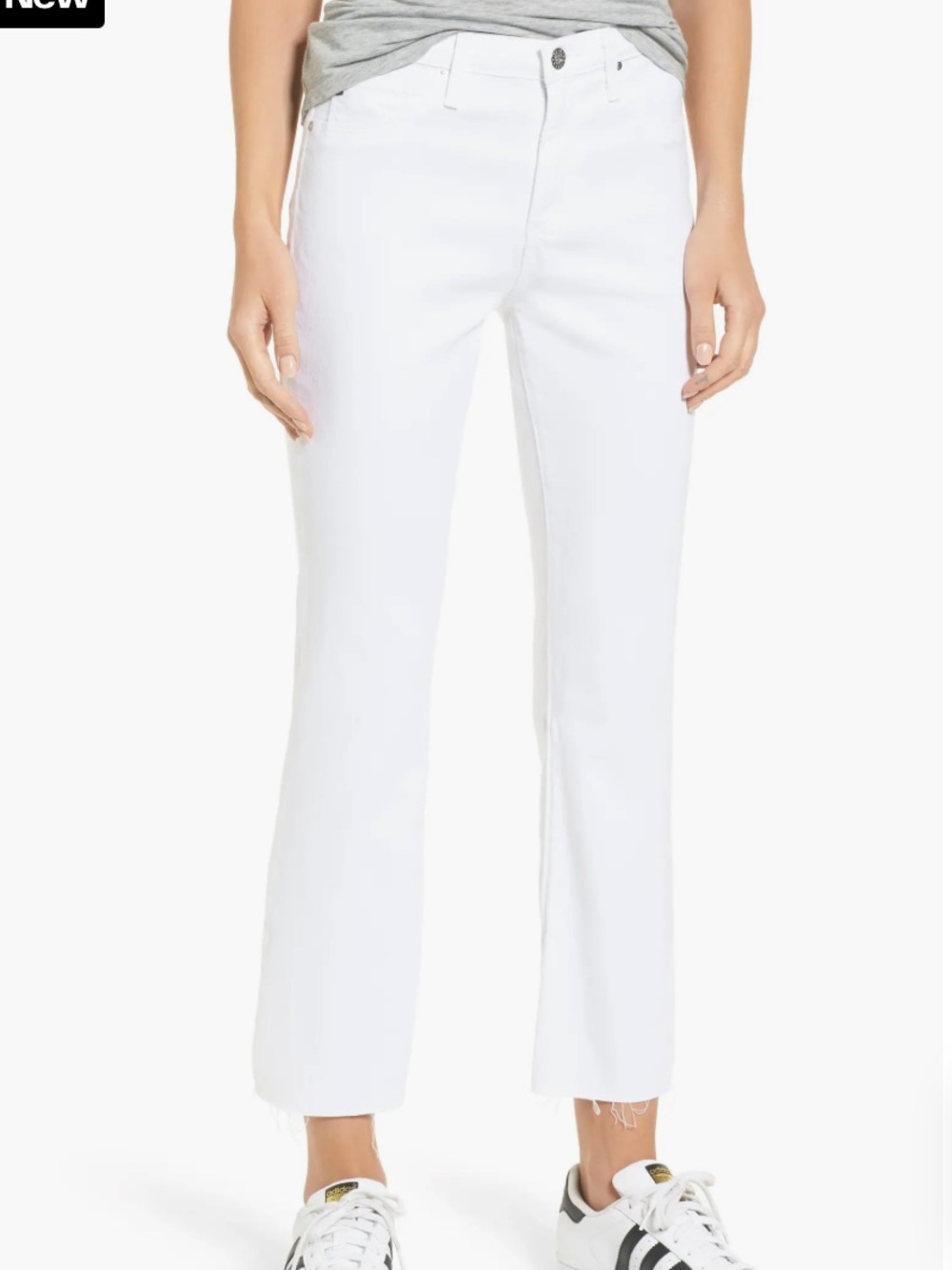 AG White Women's Jodi high rise slim flare crop 29r